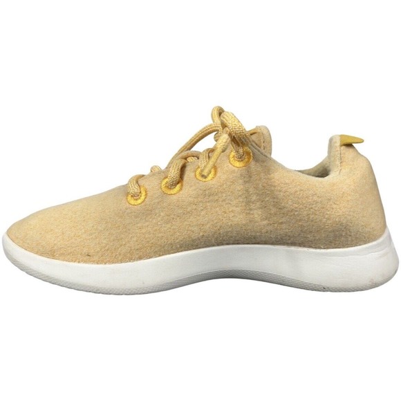 Allbirds Wool Runners Size 7 Turk Honey Yellow Lightweight Comfort Shoe Washable - Picture 7 of 10